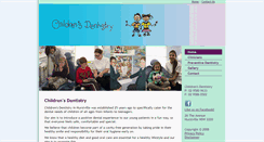Desktop Screenshot of childrensdentistry.net.au