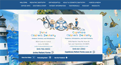Desktop Screenshot of childrensdentistry.com