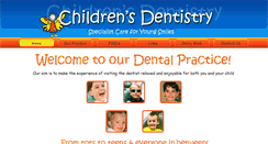 Desktop Screenshot of childrensdentistry.com.au